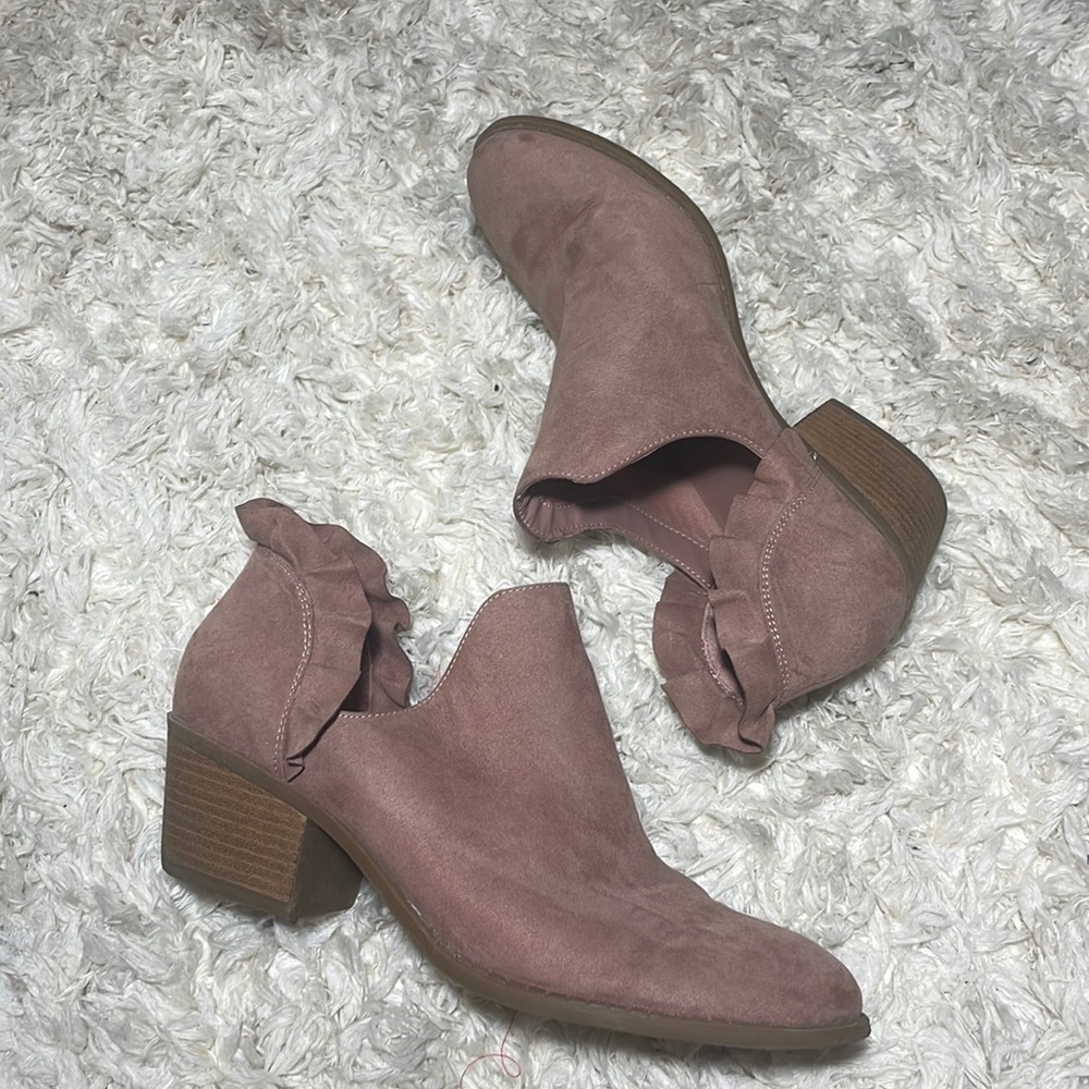 Pink boots